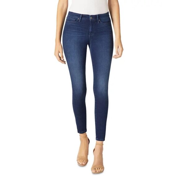 Joe's Jeans Mid Rise Ankle Skinny Jeans Blue Size 29 MSRP $130 - Picture 1 of 3